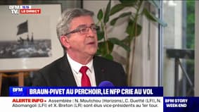 Jean-Luc Mélenchon : "Le président de la République avait dit qu’il fallait un changement de pratiques et de dirigeants, ni les pratiques ni les dirigeants n’ont changé."