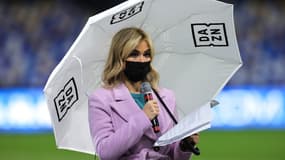 Diletta Leotta, présentatrice de DAZN en Italie