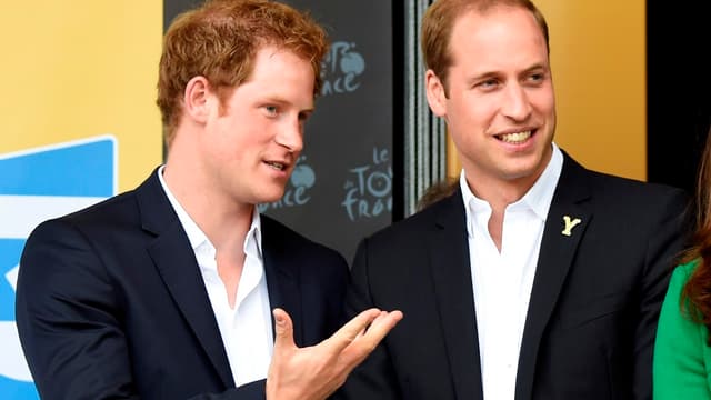 Le prince Williams et le prince Harry
