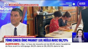 Législatives: Eric Pauget (LR), réélu dans la 7e circonscription des Alpes-Maritimes, revient sur sa "difficile" victoire