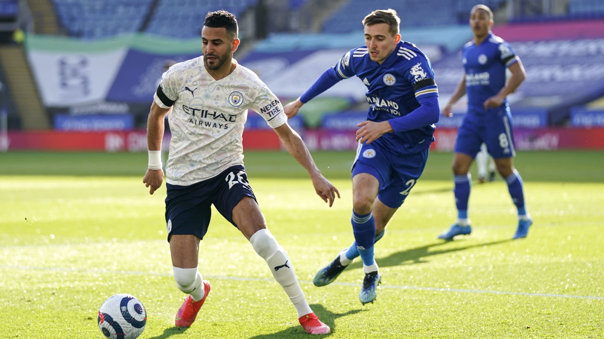 Riyad Mahrez face à Leicester City Riyad Mahrez face à Leicester City