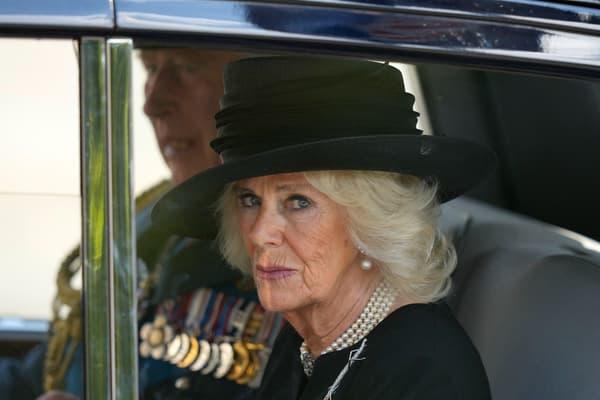 La nouvelle reine consort Camilla, le 14 septembre 2022 à Londres. 