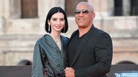 Meadow Walker, fille de Paul Walker, avec Vin Diesel à l'avant-première de "Fast & Furious X" à Rome