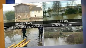 Si quelques timides décrues s'amorcent, la situation de nombreux cours d'eau reste préoccupante.