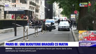 Paris: une bijouterie de l'avenue Montaigne braquée, les voleurs en fuite