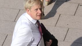 Boris Johnson lors du G7 à Biarritz.