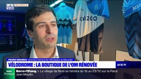 La boutique de l'OM au Vélodrome a été entièrement rénovée