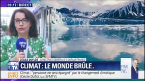 "Le dérèglement climatique n'est pas une fatalité, c'est un choix politique" estime Cécile Duflot