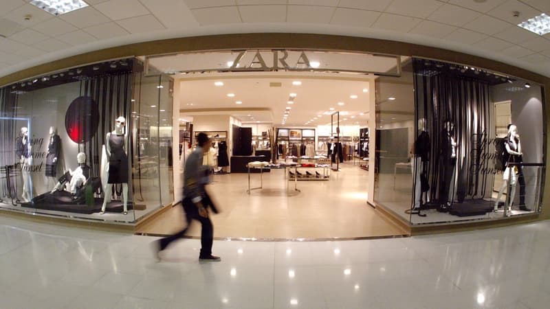 Une boutique Zara (image d'illustration)