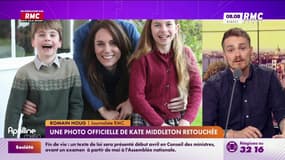 Une photo officielle de Kate Middleton retouchée