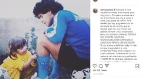 Le message de Dalma Maradona, l'une des filles de Diego
