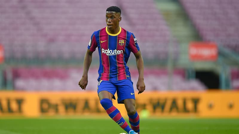 En plein conflit avec le Barça, le jeune Moriba renonce à l'Espagne pour jouer avec la Guinée