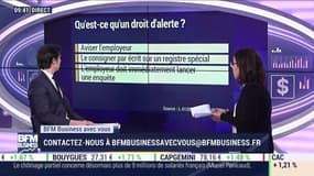 Qu'est ce que le droit d'alerte invoqué par les représentants du personnel d'Amazon France ?