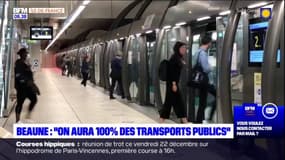 JO 2024: "on aura 100% des transports publics", selon Clément Beaune