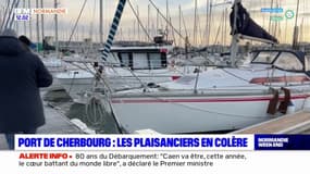 Port de Cherbourg: les plaisanciers en colère