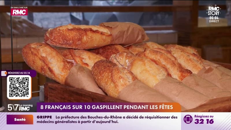8 Français sur 10 gaspillent pendant les fêtes