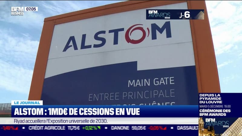 Alstom : 1 milliard d'euros de cession en vue