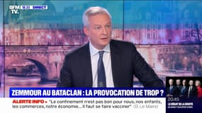 Bruno Le Maire: "Face au terrorisme, notre plus grande force est l'unité de la nation, mais Éric Zemmour est un diviseur en chef"