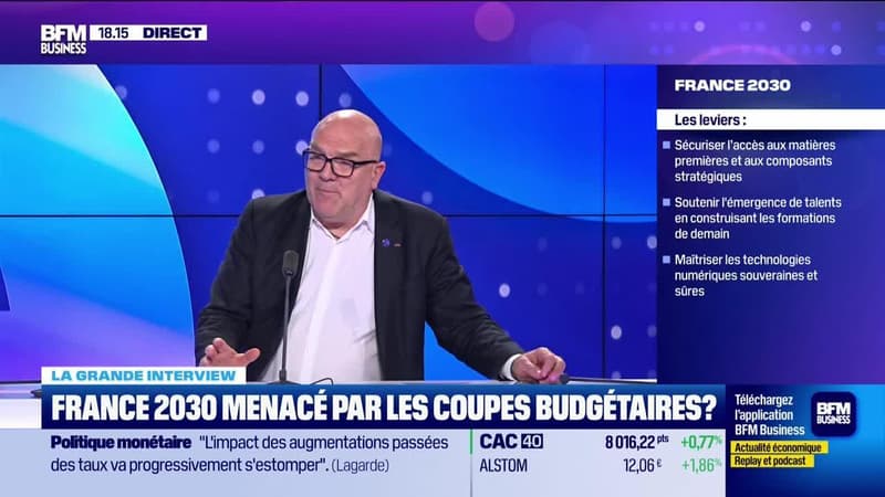 Bruno Bonnell (France 2030) : France 2030 menacé par les coupes budgétaires ? - 07/03