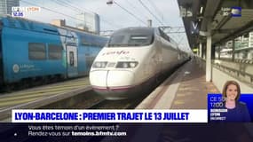 Lyon-Barcelone: la Renfe lance ses premiers trajets français