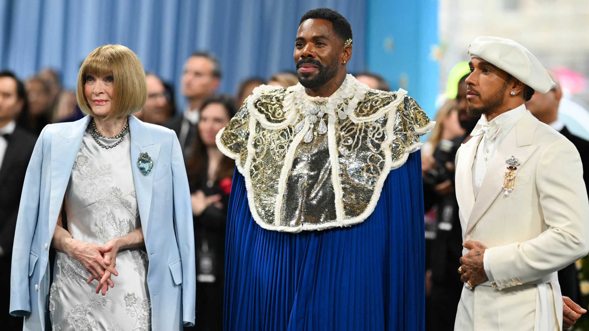 Anna Wintour, Colman Domingo, Lewis Hamilton Met Gala 2025 Anna Wintour, Colman Domingo, Lewis Hamilton Met Gala 2025
