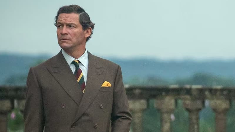 L'acteur Dominic West dans la saison 5 de "The Crown"