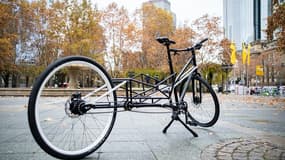 Convercycle est à la fois une bicyclette et un vélo cargo.