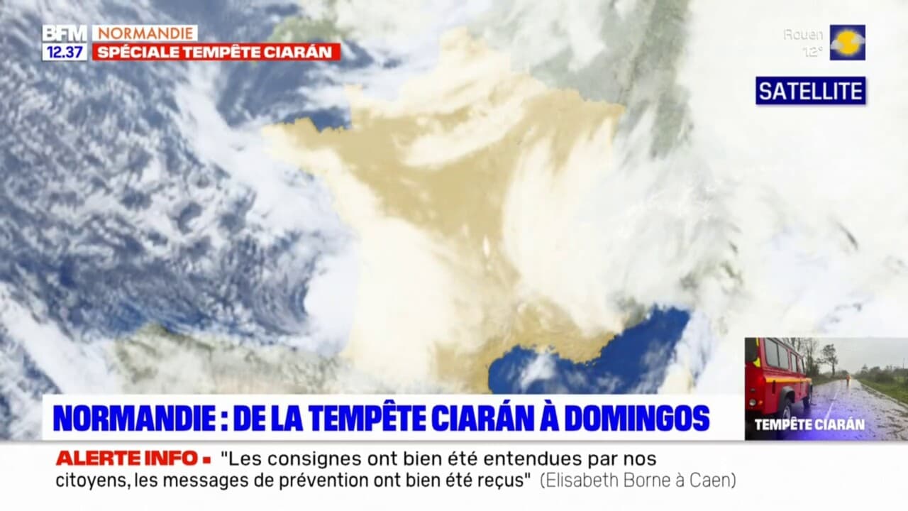 Après la tempête Ciarán, la dépression Domingos arrive en France ce samedi  : à quoi s'attendre ?