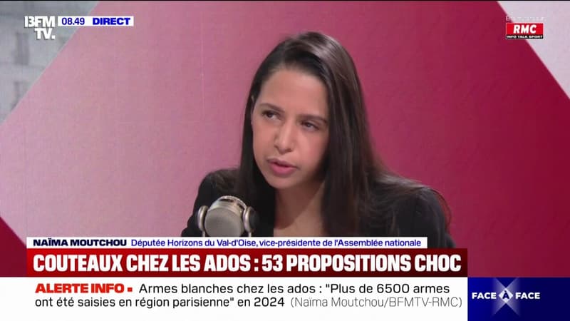 Armes blanches à l'école: 