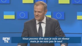 Quand Donald Tusk reprend "Imagine" de John Lennon