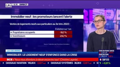 Marie Coeurderoy: Le logement neuf s'enfonce dans la crise - 18/11