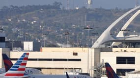 L'aéroport LAX de Los Angeles.