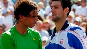 Novak Djokovic et Rafael Nadal