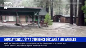 Les images des inondations à Los Angeles où l'état d'urgence a été déclaré