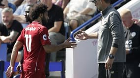 Salah et Klopp