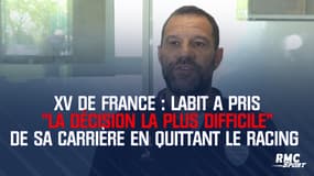 XV de France : Labit a pris "la décision la plus difficile" de sa carrière en quittant le Racing