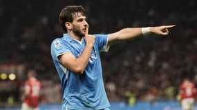 Khvicha Kvaratskhelia avec Naples en octobre 2024
