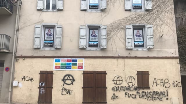 Le local visé.