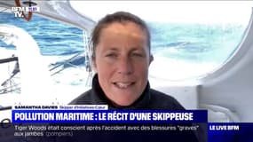 Y'a-t-il de la pollution maritime sur la route du Vendée Globe? - la réponse de la skippeuse Samantha Davies ⤵