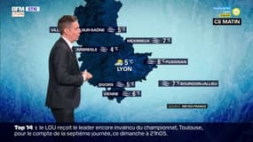 Météo: un dimanche matin nuageux, du soleil dans l'après-midi, jusqu'à 17°C à Lyon