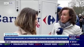 Morning Retail : Carrefour inaugure la livraison de courses par navette autonome, par Noémie Wira - 06/12