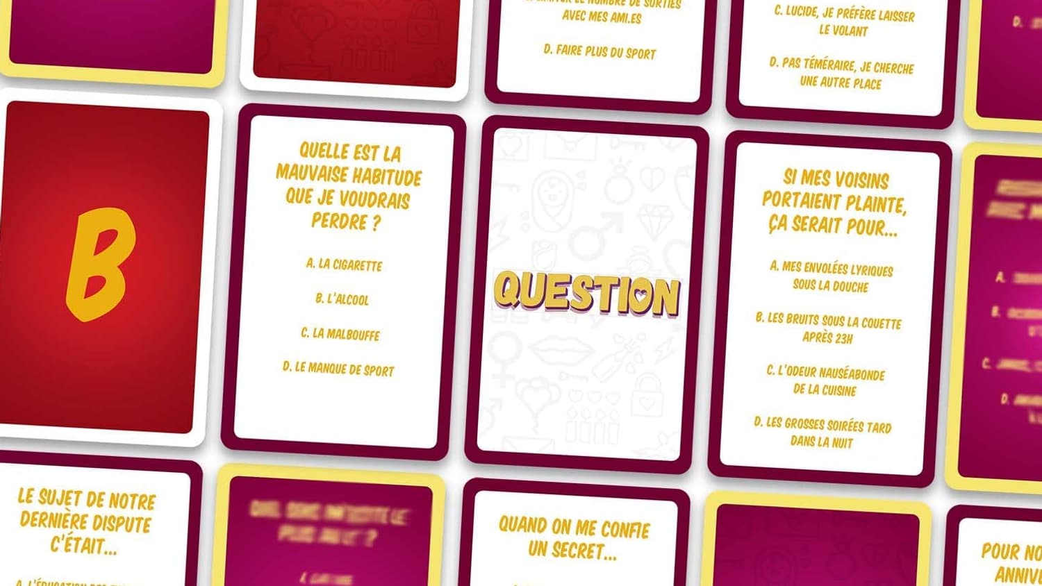 jeu de cartes Clash of couples
