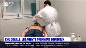 Covid-19: le CHU de Lille prend soin de ses agents