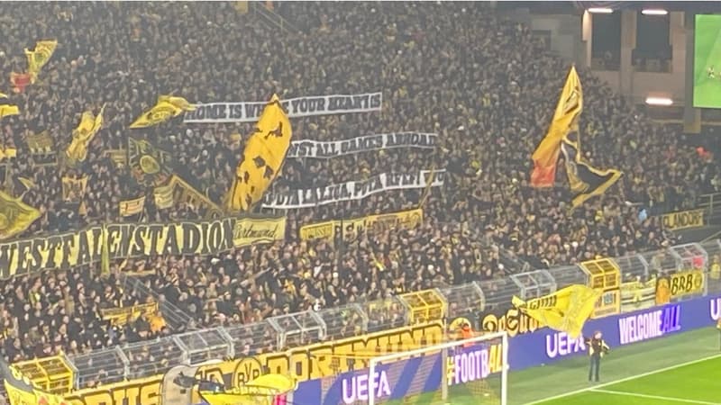 "Puta Liga": la banderole insultante des supporters de Dortmund contre la dÃ©localisation de...