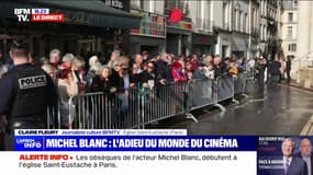 Obsèques de Michel Blanc: "Putain, Michel, qu'est-ce que tu nous as fait?", a lancé Jean-Paul Rouve 