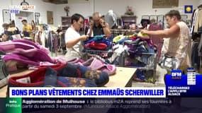 Journée pouvoir d'achat: des bons plans vêtements chez Emmaüs Scherwiller