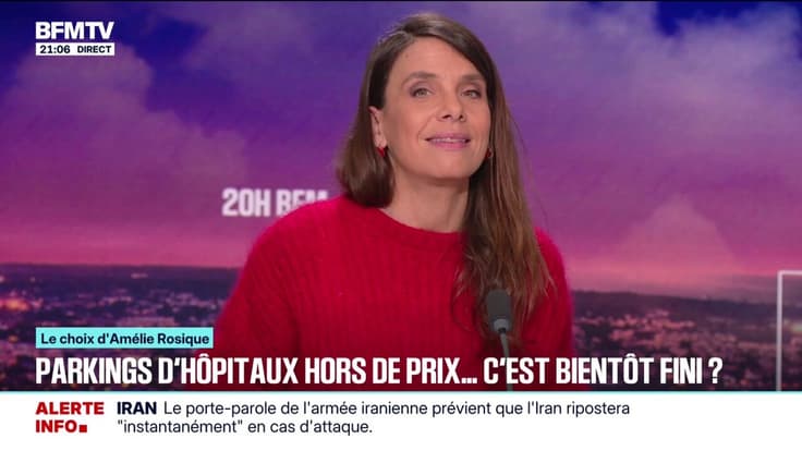 LE CHOIX D’AMÉLIE ROSIQUE - Parkings d’hôpitaux hors de prix: est-ce bientôt fini ?