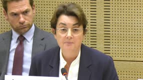 Laurence des Cars le 22 octobre face à la commission culture du Sénat après le cambriolage du Louvre