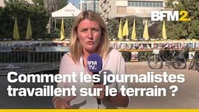 Bande de Gaza: l'envoyée spéciale de BFMTV en Israël explique son travail pour informer