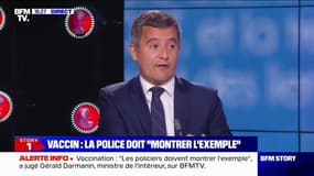 Gérald Darmanin: "Je constate que le pass sanitaire est accepté par une très grande majorité de la population"